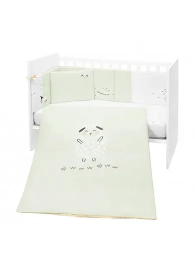 Kikka Boo posteljina sa ogradicom 60x120cm Sleepy Sheep
