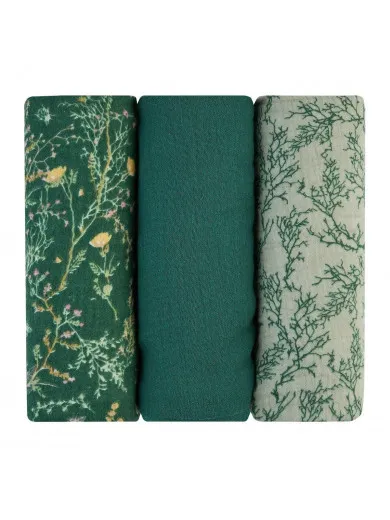 Kikka Boo pelene muslin 3kom 75x75cm