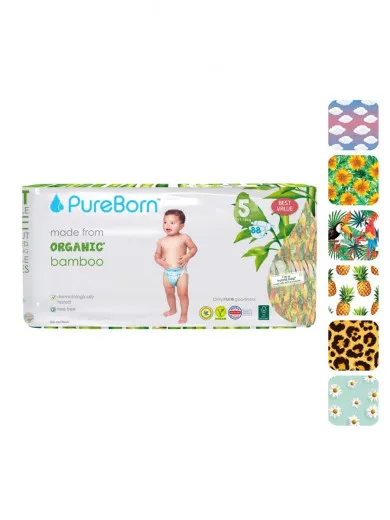 PureBorn pelene 5 (11-18kg), 88kom