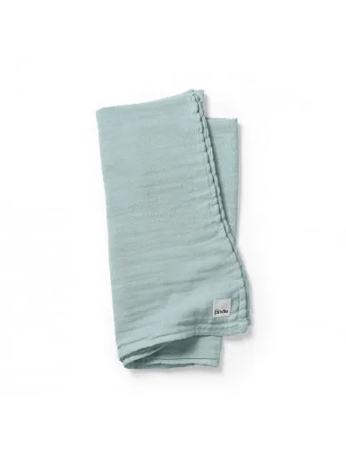 Elodie Details muslin pelena Aqua turquoise 80x80cm