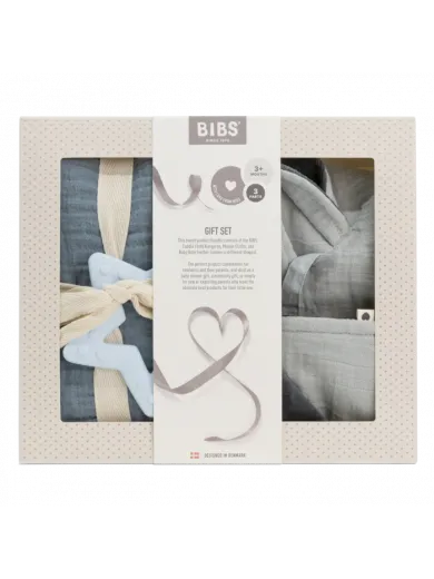 Bibs set 3/1, Baby Blue