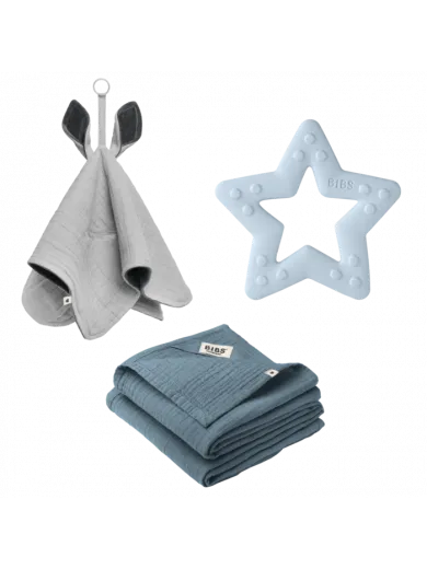 Bibs set 3/1, Baby Blue