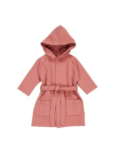 Little Dutch bademantil Pink Blush, 98/104