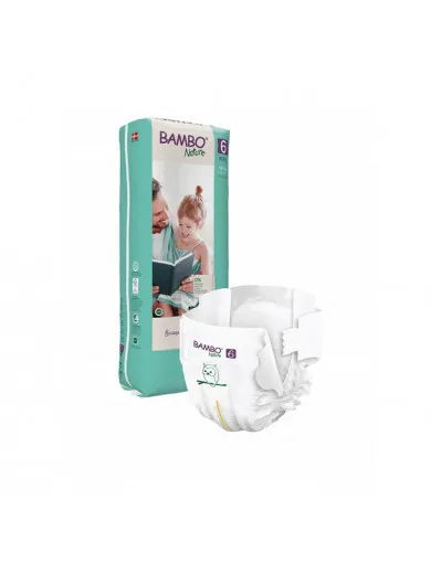 Bambo Nature Eco-friendly pelene 6 (16kg+), 40kom