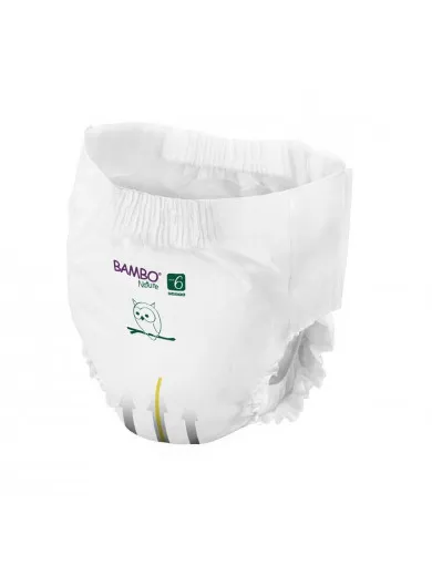 Bambo Nature Eco-friendly pelene gaćice 6 (18kg+), 18kom