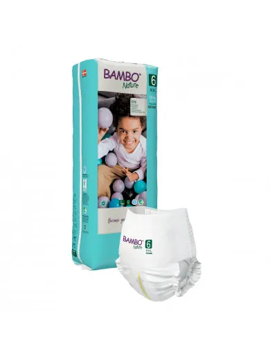 Bambo Nature Eco-friendly pelene gaćice 6 (15kg+), 38kom