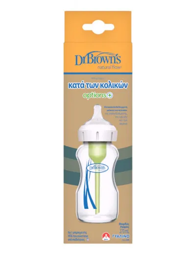 Dr Browns staklena flašica Options+, 270ml