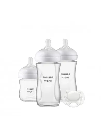 Avent set staklenih flašica Natural