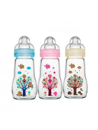 Mam staklena flašica feel good260ml, 2m+
