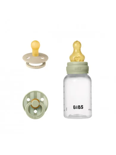 Bibs poklon set sage