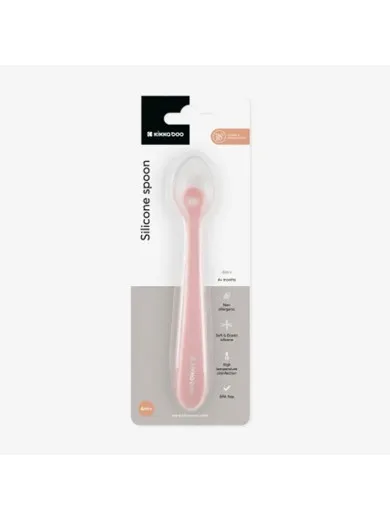 Kikka Boo silikonska kašičica Blush