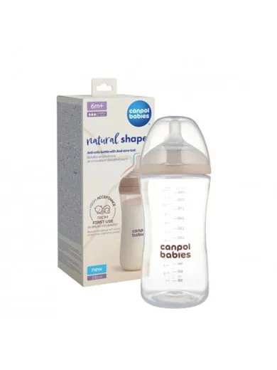 Canpol Natural shape antikolik flašica 330ml