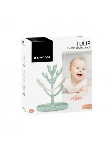 Kikka Boo stalak za sušenje flašica Tulip Mint