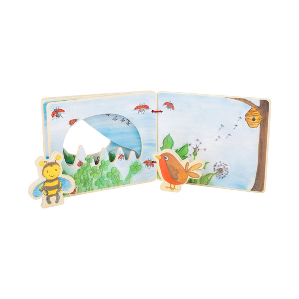 Small foot drvena edukativna knjiga