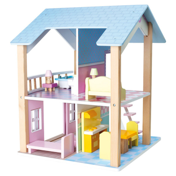 Small foot drvena kućica za lutke