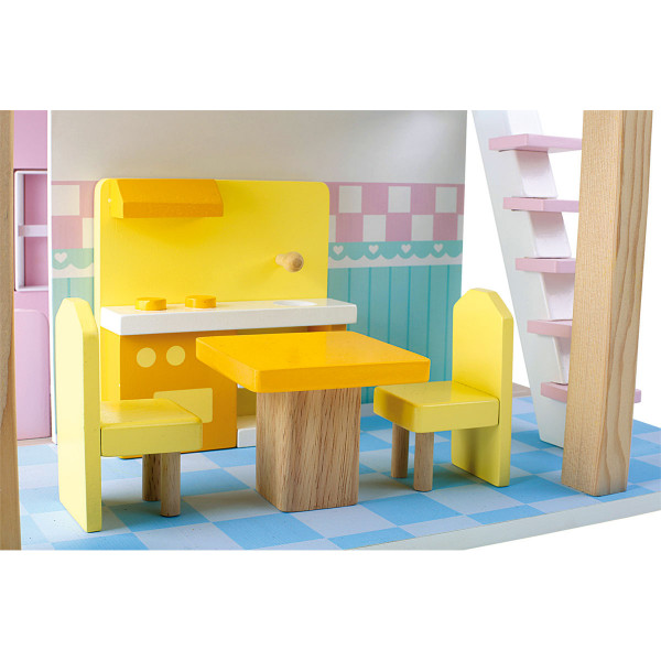 Small foot drvena kućica za lutke