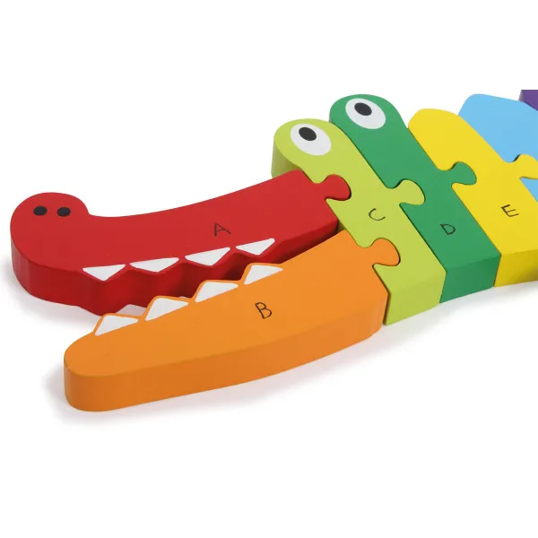 Small foot drvena slagalica abeceda - Krokodil