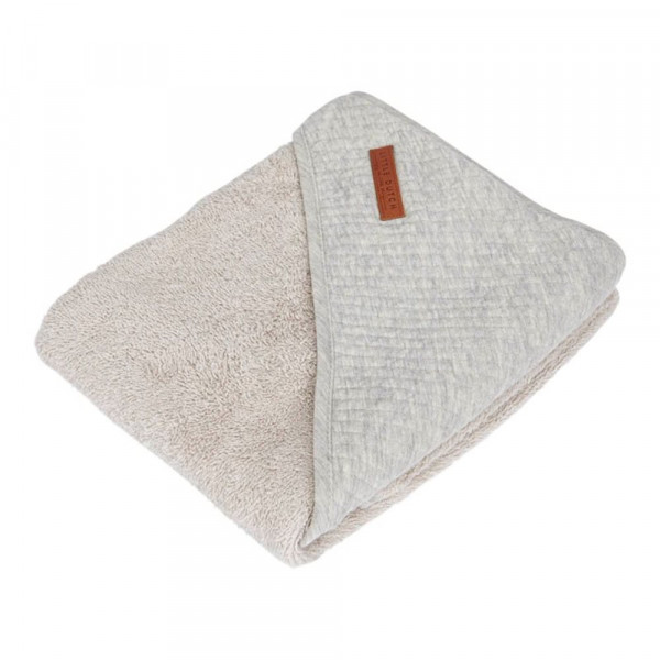 Little Dutch peškir sa kapuljačom, sivi