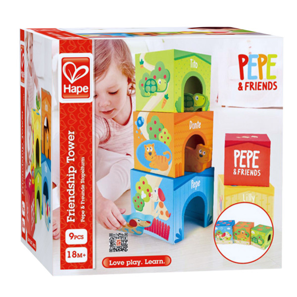 Hape kocke Frienship Tower