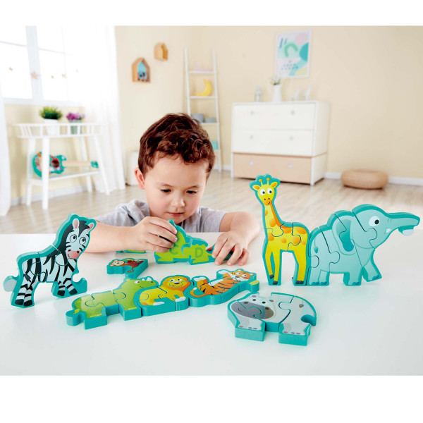 Hape 3D slagalica životinjskaparada