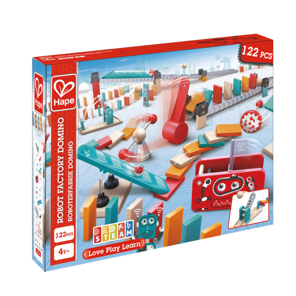 Hape drvene domine za slaganje