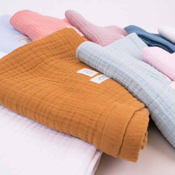 Just kiddin baby muslin prekrivač, 80x100cm