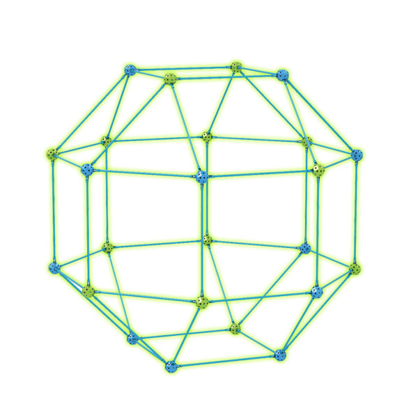 Jungle fluorecentni set za izgradnju 3D konstrukcije