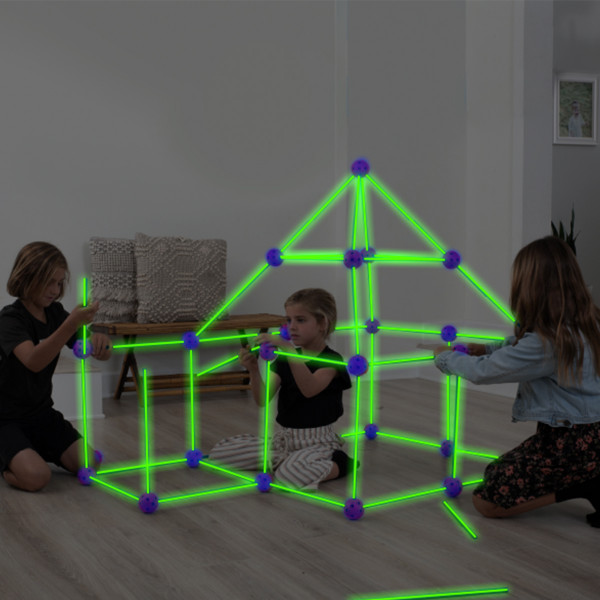 Jungle fluorecentni set za izgradnju 3D konstrukcije