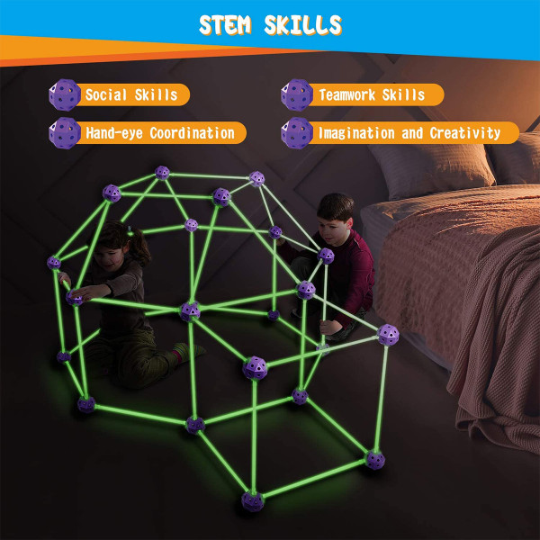 Jungle fluorecentni set za izgradnju 3D konstrukcije