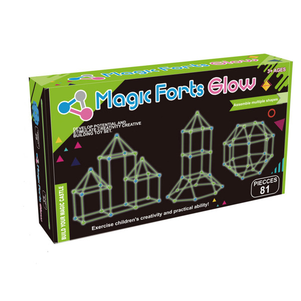 Jungle fluorecentni set za izgradnju 3D konstrukcije