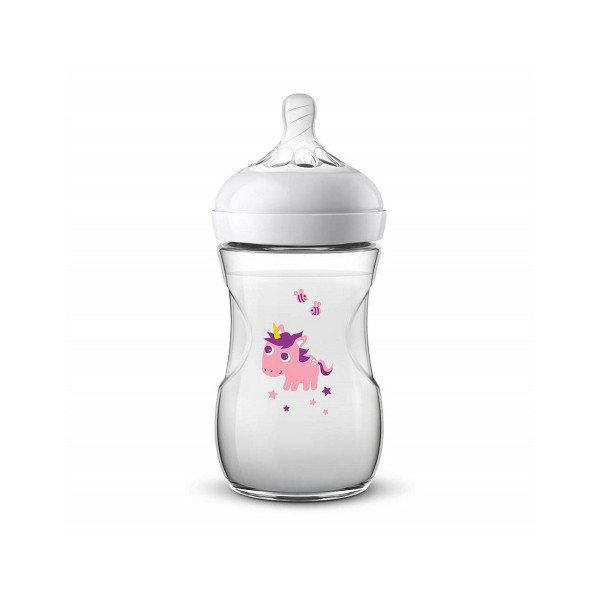 Avent flašica natural Unicorn0m+,260ml