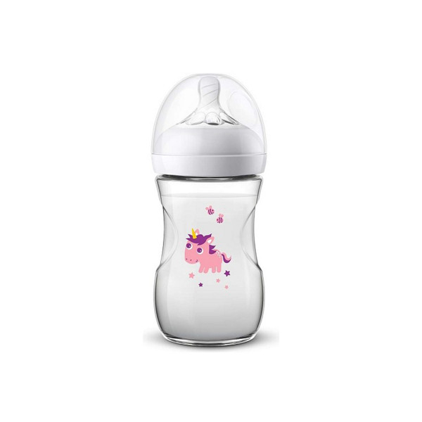 Avent flašica natural Unicorn0m+,260ml