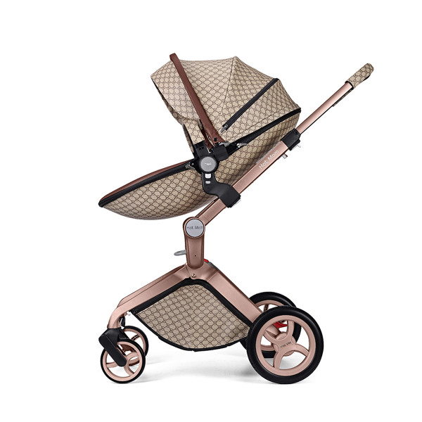 Hot mom kolica 2u1, brown, 0m+