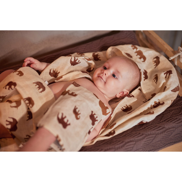 Jollein muslin prekrivač 2/1,115x115cm