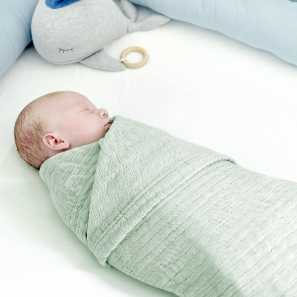 Nordic Coast muslin prekrivač4/1, 80x80cm