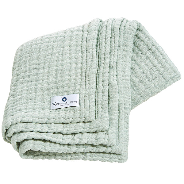 Nordic Coast muslin prekrivač4/1, 80x80cm