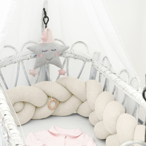 Nordic Coast pletenica za krevetac, 300cm