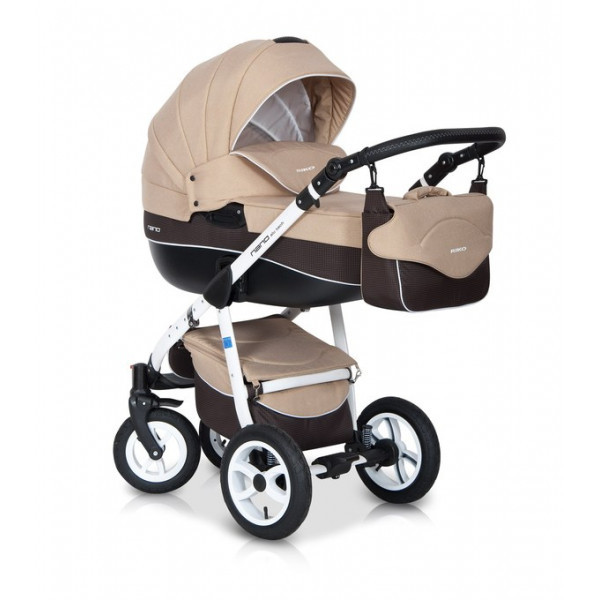 Riko NANO kolica 3u1 Cafe, 0m+