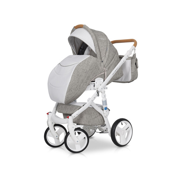 Riko BRANO LUX kolica 3u1 Latte, 0m+