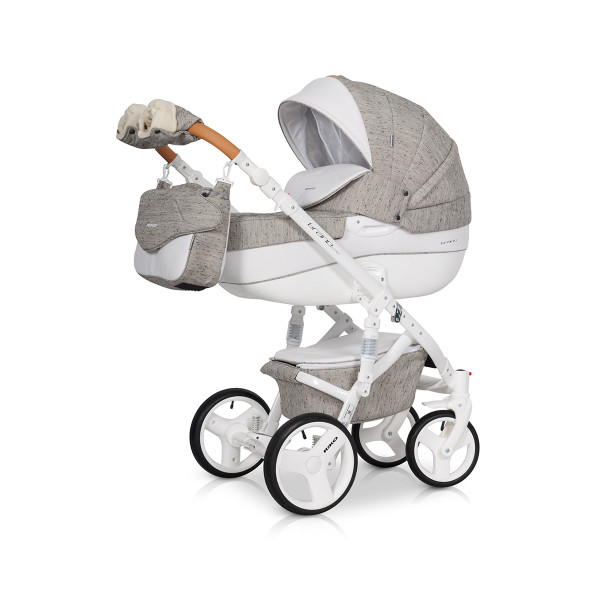 Riko BRANO LUX kolica 3u1 Latte, 0m+