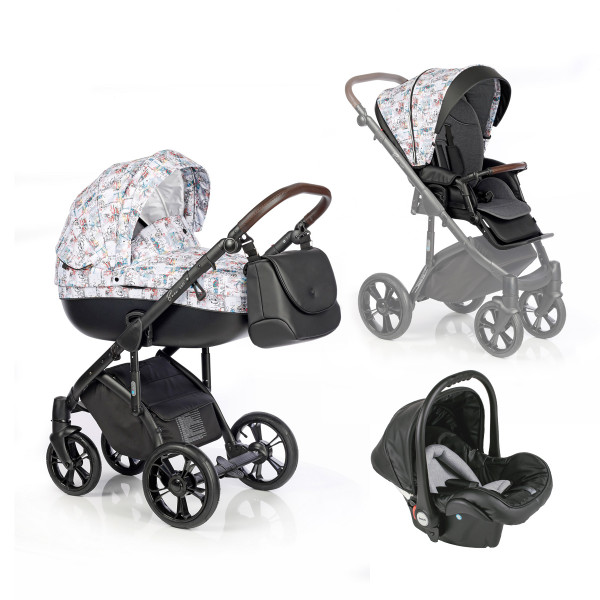 Roan BASS kolica 3u1 Love Poster, 0m+