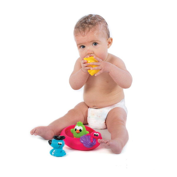 Playgro set gumenih igračkicaza kupanje
