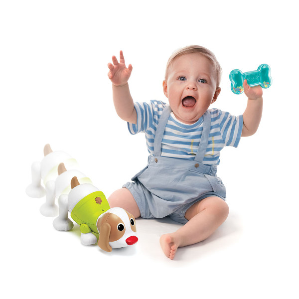 Infantino edukativna igračka Shake n dance puppy