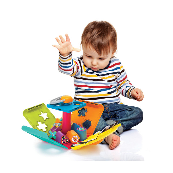 B kids edukativna igračka jungle buddy shape sorter