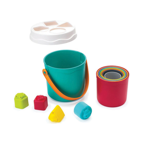 B kids Shape sorting stack nest