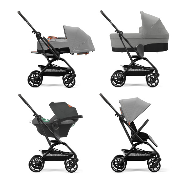 Cybex kolica Eezy S Twist+2, Lava Grey