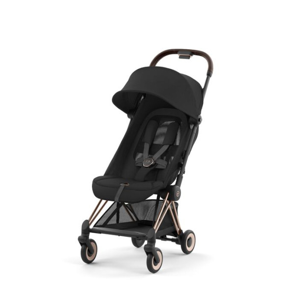 Cybex kolica Coya, Sepia Black/Rosegold Frame
