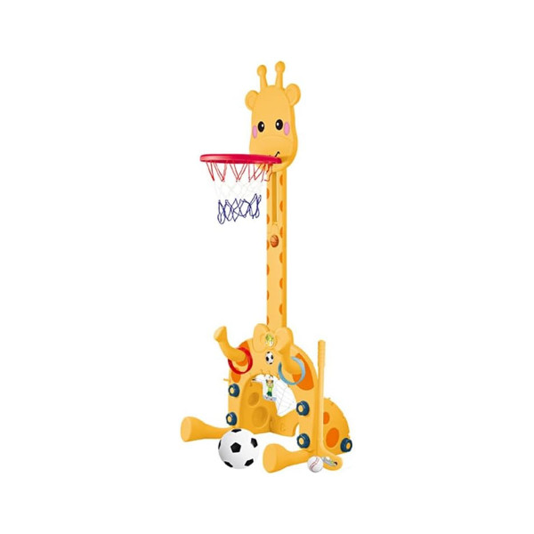 Jungle koš Žirafa, 60x48x163cm