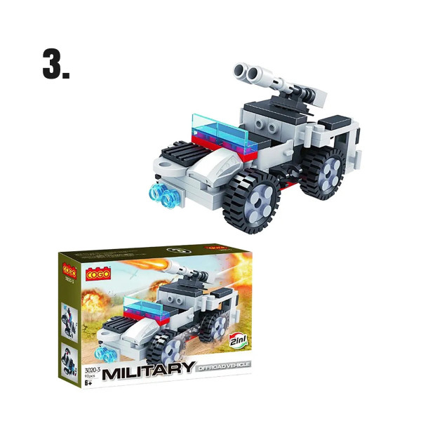 Cogo kocke vojna vozila