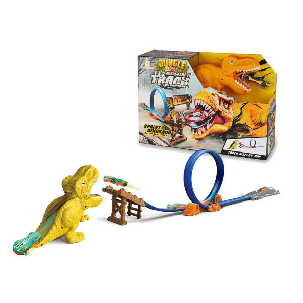 Jungle staza za automobile dinosaurus